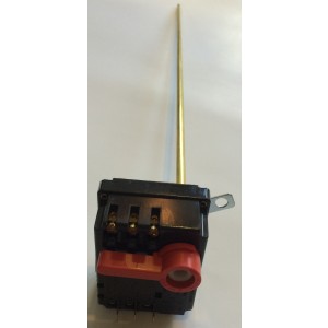 Thermostat à canne RESTER TAS TF 450 à plonge triphasé - molette rouge